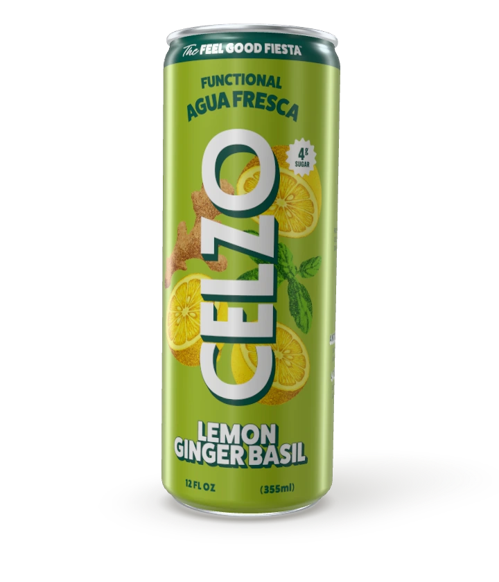 Celzo · Lemon · Ginger · Basil