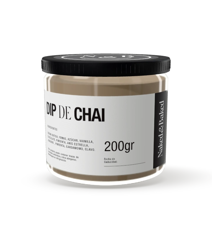Naked & Baked · Dip de chai · 200 g