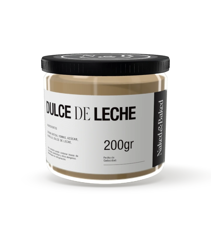 Naked & Baked · Dulce de leche · 200 g