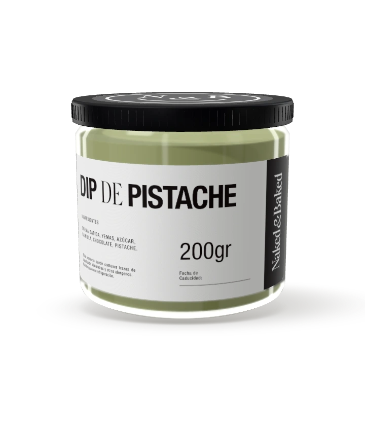 Naked & Baked · Dip de pistache · 200 g