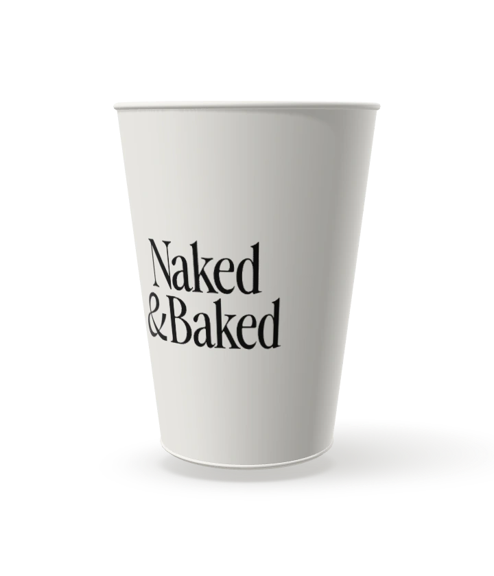 Naked & Baked · Paper Cup