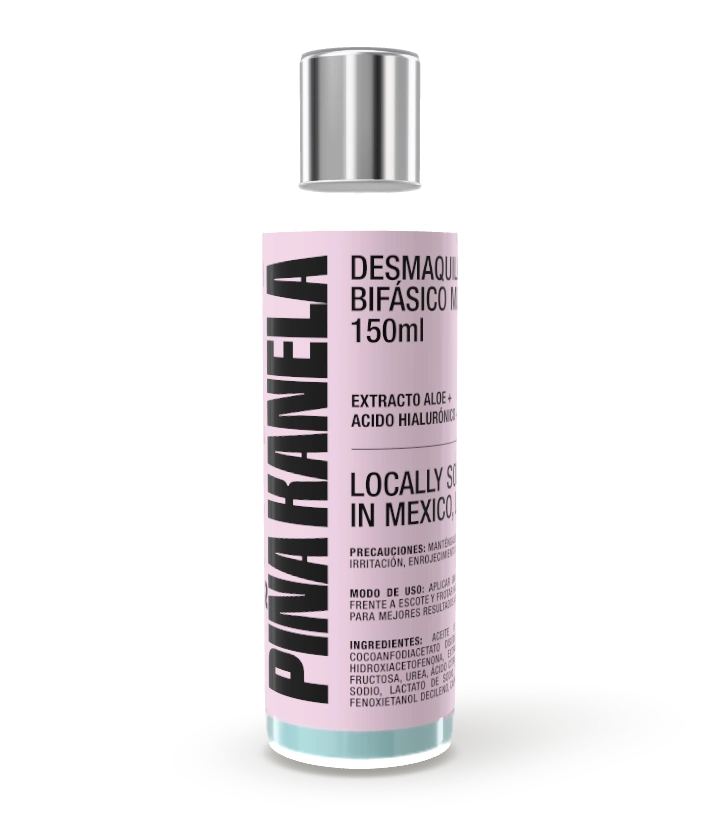 Piña Kanela · Desmaquillante bifásico · 150 ml