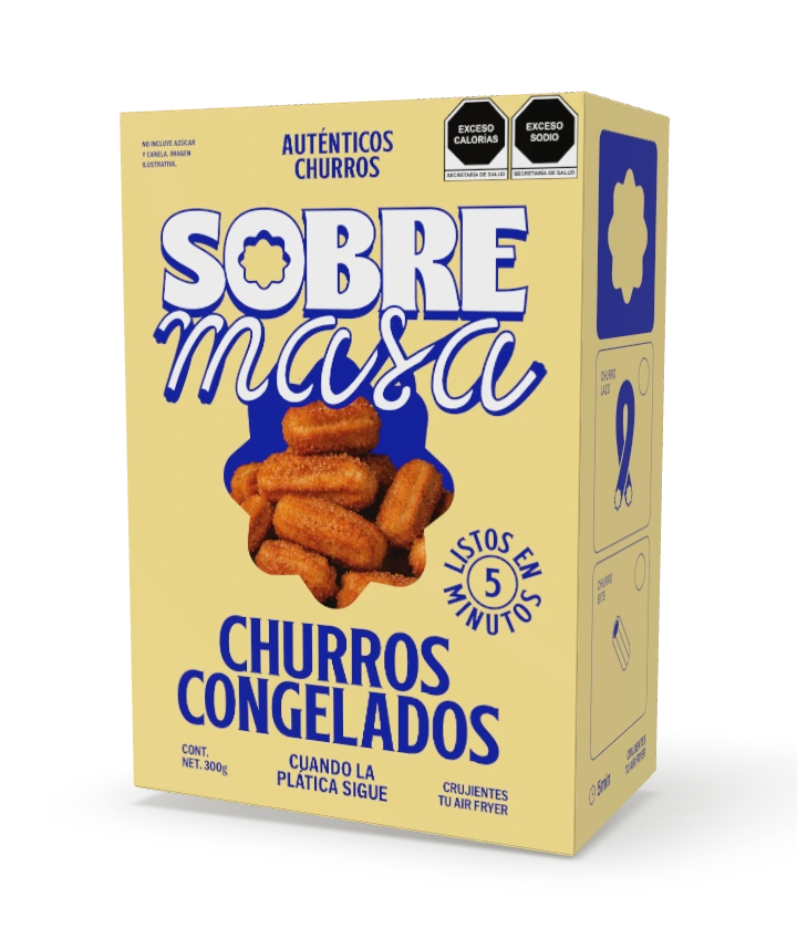 Sobre Masa · Churros congelados